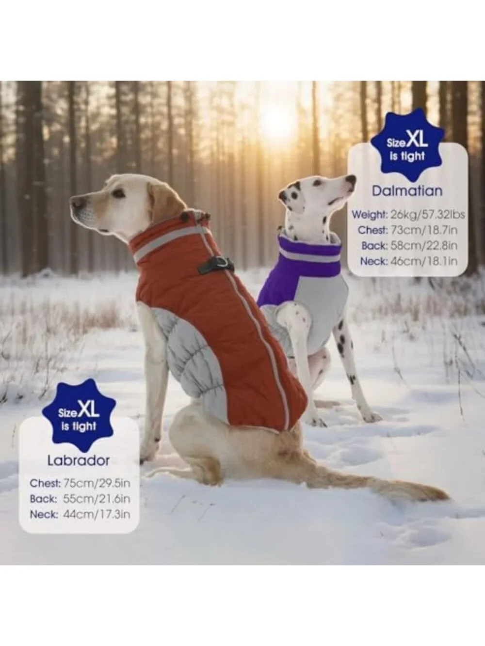 Cozy Fleece Dog Coat for Large Dogs - Warm Winter Jacket with Harness Attachment